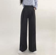 タックワイドスラックスパンツ│DHOLICのサムネイル