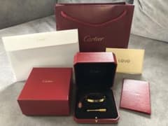 Cartier Love ブレスレット YG サイズ17