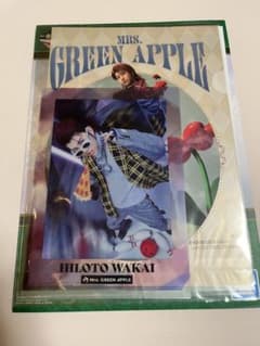 Mrs. GREEN APPLE 이치 반 쿠지 F상 클리어 파일 & 스티커