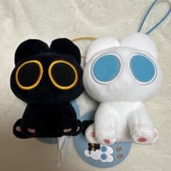 しろろとくろろ　ぬいぐるみ2体セット新品タグ付き