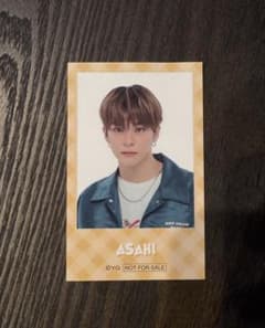 TREASURE アサヒ はぴだんぶい カフェ コラボ ステッカー 特典のサムネイル