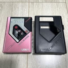 AIWA HS-J8 カセットボーイ ピンク ポータブルラジオ チューナーのサムネイル