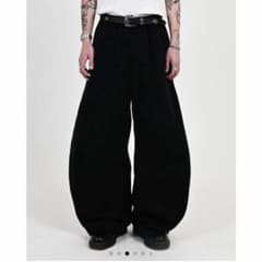 지저인 ONLINE 풍선 스웨트 팬츠 M사이즈(black)