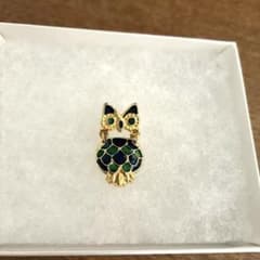 フクロウデザイン ブローチのサムネイル