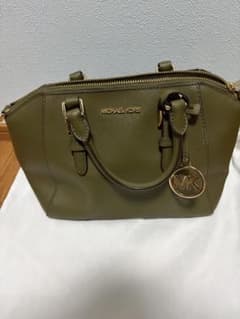 MICHAEL KORS オリーブグリーン ショルダーバッグ - メルカリ
