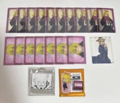 매쉬 레몬 클리어 카드 아크릴 키 체인