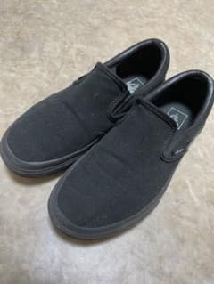 vans  スリッポンスニーカー　ブラック　23㎝のサムネイル