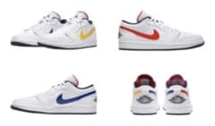 AIR JORDAN 1 LOW マルチ SWOOSH'  日本未発売のサムネイル