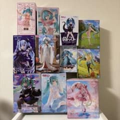 初音ミク フィギュア 11点セット まとめ売り AMP クロミ 桜ミク 雪ミク
