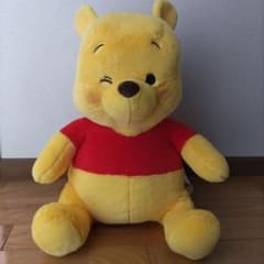 くまのプーさん　特大ぬいぐるみ（FukuFukuもこふわジャンボぬいぐるみ）
