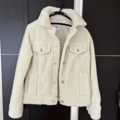 GAP ボアジャケット アイボリーのサムネイル