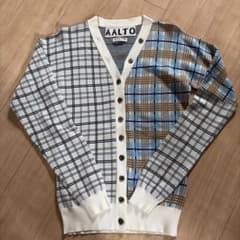 AALTO チェック柄 ニットカーディガンのサムネイル