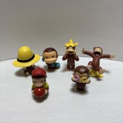 おさるのジョージ フィギュア6点セットのサムネイル