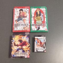 ワンピースカードゲーム スタートデッキ4つセット売り - メルカリ