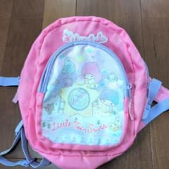 Little Twin Stars キッズリュック ピンク　登園リュックのサムネイル