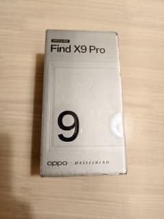 新品未開封】oppo find x9 pro 12/256 SIMフリー - メルカリ