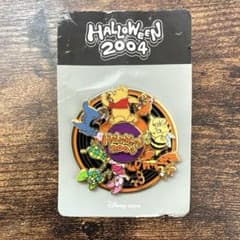 ディズニー　プーさん　ピンバッジ　2004 ハロウィン ディズニー スティッチ プーさん ハロウィン ピンバッジ