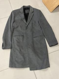 ZARA MAN チェスターコート グレーのサムネイル