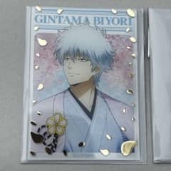 銀魂 HANABIYORI コラボ アクリルカード 坂田銀時 銀魂日和のサムネイル