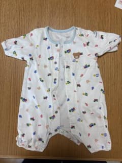 り*ん様 ミキハウス 乗り物柄ロンパース 50-60cmのサムネイル