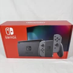 美品】Nintendo Switch 本体 グレー バッテリー強化版 - メルカリ