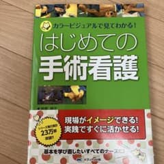 はじめての手術看護 : カラービジュアルで見てわかる!のサムネイル