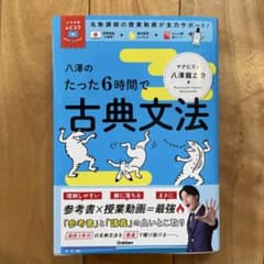 八澤のたった6時間で古典文法のサムネイル