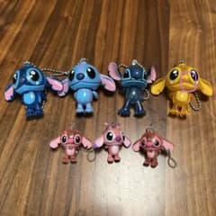 ディズニークレーンゲームストラップ付きフィギュア7個セットのサムネイル