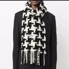 【なお様】acne studios 千鳥格子柄マフラー なお様】acne studios 千鳥格子柄マフラー - メルカリ