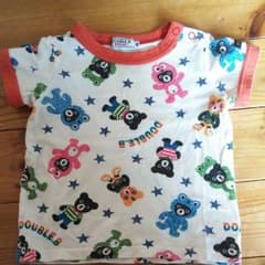 ミキハウス タブルB 総柄シャツ ８０のサムネイル