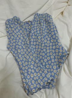 花柄フレアパンツ 親子オソロ 80センチのサムネイル