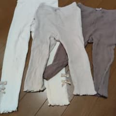 キッズ スパッツ 3点セット リボン フリルのサムネイル
