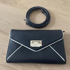 kate spade ブラック　ショルダーウォレットのサムネイル