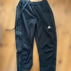 adidas トレーニングパンツブラック J/Mのサムネイル