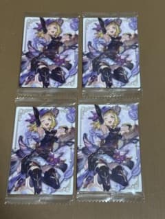 小原鞠莉 ウエハースカード4枚セット（ラブライブ×グランブルーファンタジー）のサムネイル