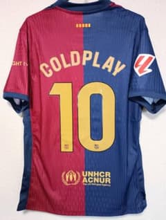 FC Barcelona COLDPLAY 10 ジャージ | Mercari