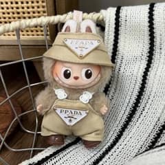 ラブブ4.0に適用LABUBUぬいぐるみ着　10cmぬい服　着せ替え服3点セットのサムネイル