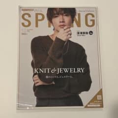 SPRING Special Edition 2024年12月号 深澤辰哉のサムネイル