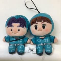 忍たま　ほわぬい　笹山兵太夫　加藤団蔵　２個33-0604-4のサムネイル