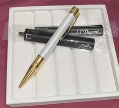 S.T. Dupont Dイニシャル ボールペン ホワイト カートリッジ セット S.T. Dupont Dイニシャル ボールペン ホワイト カートリッジ セット