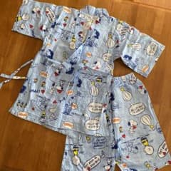オススメ❣️かわいいスヌーピー柄 甚平♡のサムネイル