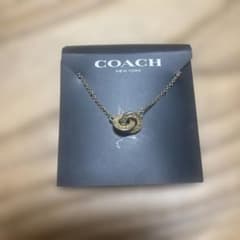 COACH ゴールド ロゴネックレスのサムネイル