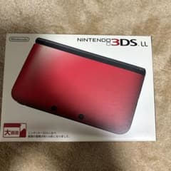 NINTENDO 3DS LL レッド ブラック大画面 本体のサムネイル