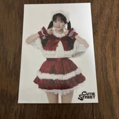 川本笑瑠　クリスマス衣装生写真のサムネイル