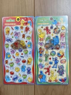 【正規品】プチドロップステッカー セサミストリート 2種のサムネイル