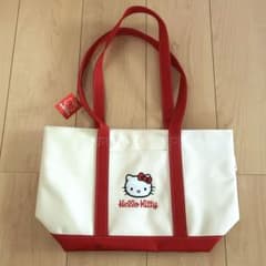新品 タグ付き ハローキティ KFCコラボ トートバッグ