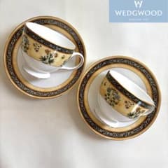 WEDGWOOD インディア ティーカップ&ソーサー ボーンチャイナ - メルカリ