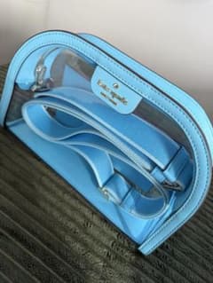 ⭐︎新品未使用⭐︎ケイトスペード　kate spade クリアショルダーバッグ　水色