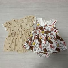 ベビー服 ロンパース 2点セットのサムネイル