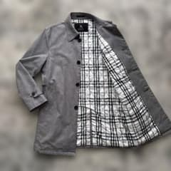 バーバリー ブラックレーベル メンズLサイズ ステンカラーコート